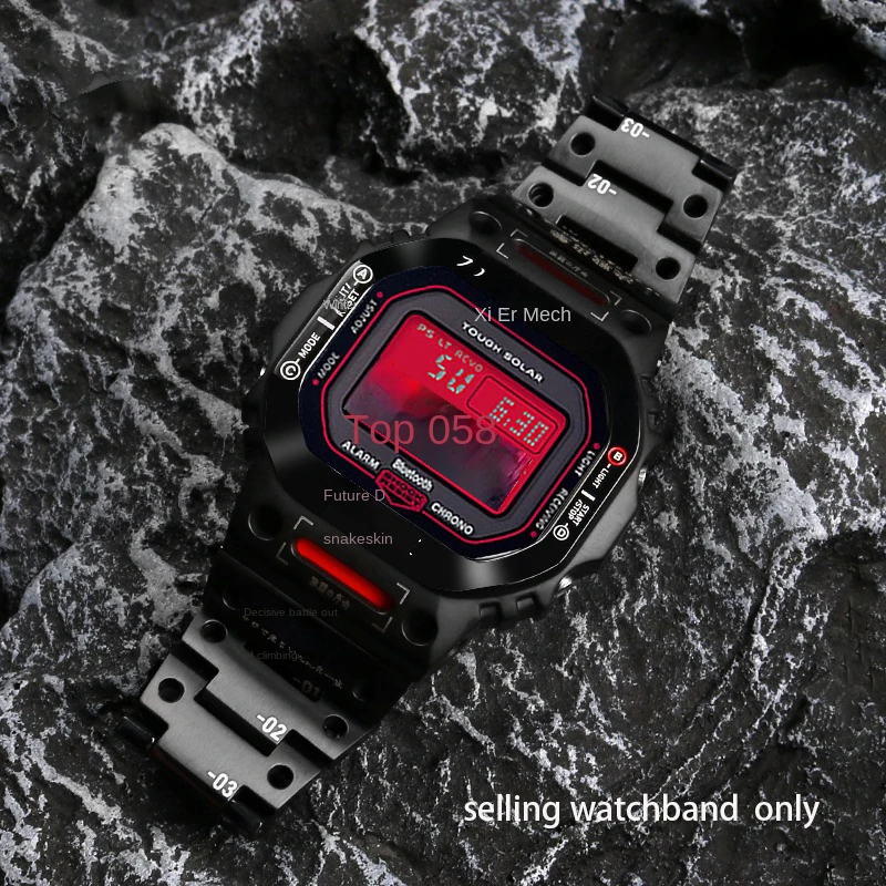 G-SHOCK GW-B5600 MODカスタム　フルメタル 最終値下げ！ G-SHOCK GW-B5600 チタンカスタム｜Yahoo!フリマ（旧PayPayフリマ）