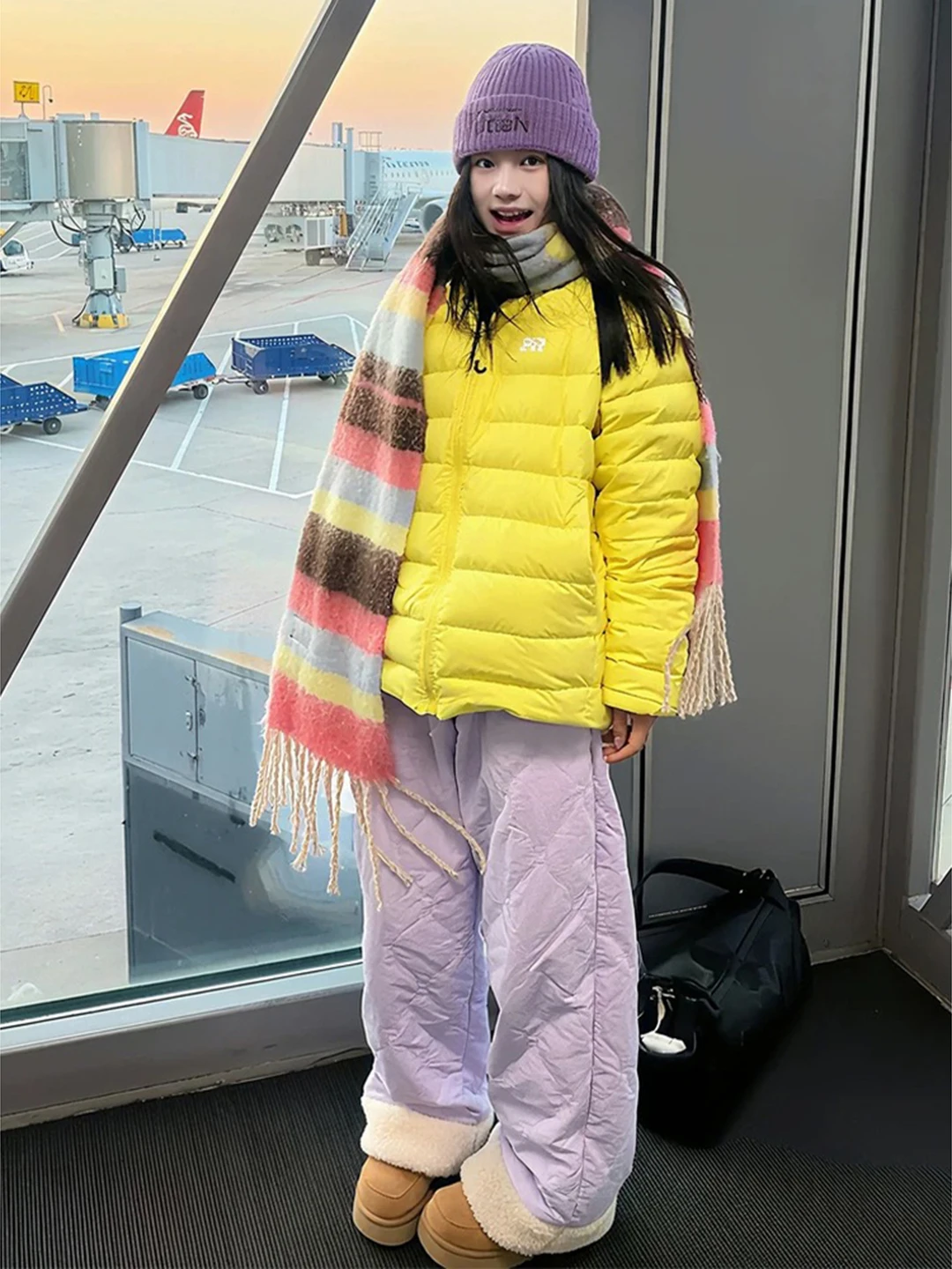 

Мужские и женские зимние теплые брюки с флисовой подкладкой, хлопковые, для активного отдыха, устойчивые к холоду, прямые, длинные, молодежные, повседневные