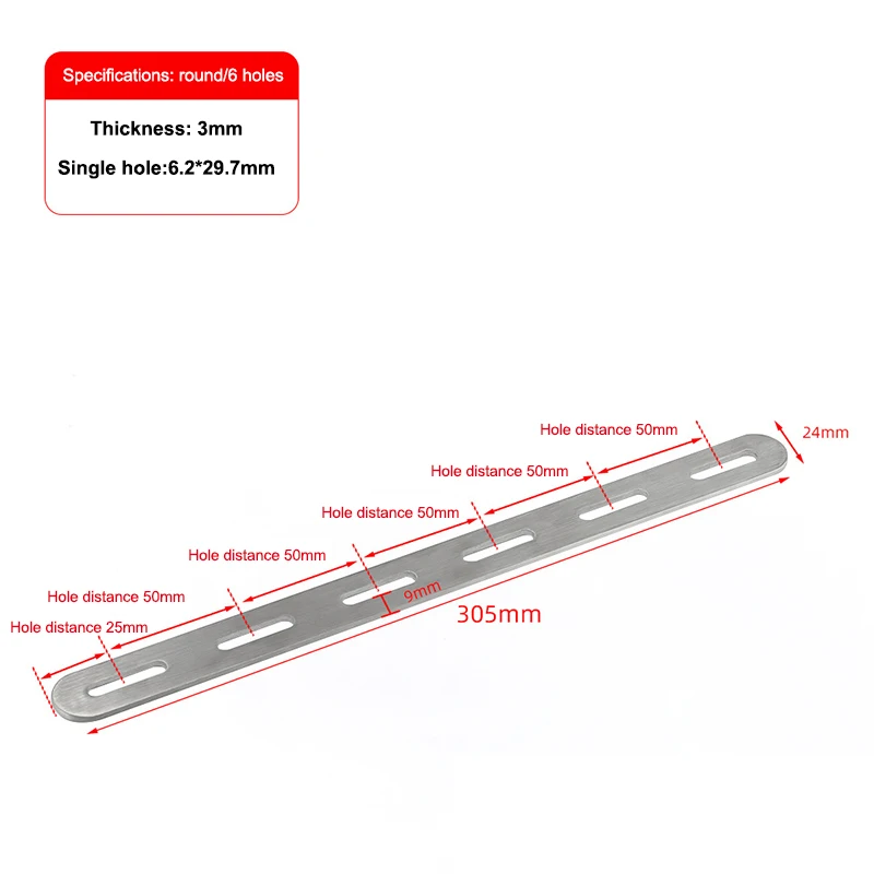 1 st roestvrijstalen platte hoekbeugel - herstellen verbindingsplaat bevestigingsconnector voor meubelkast planken beugelonderdelen