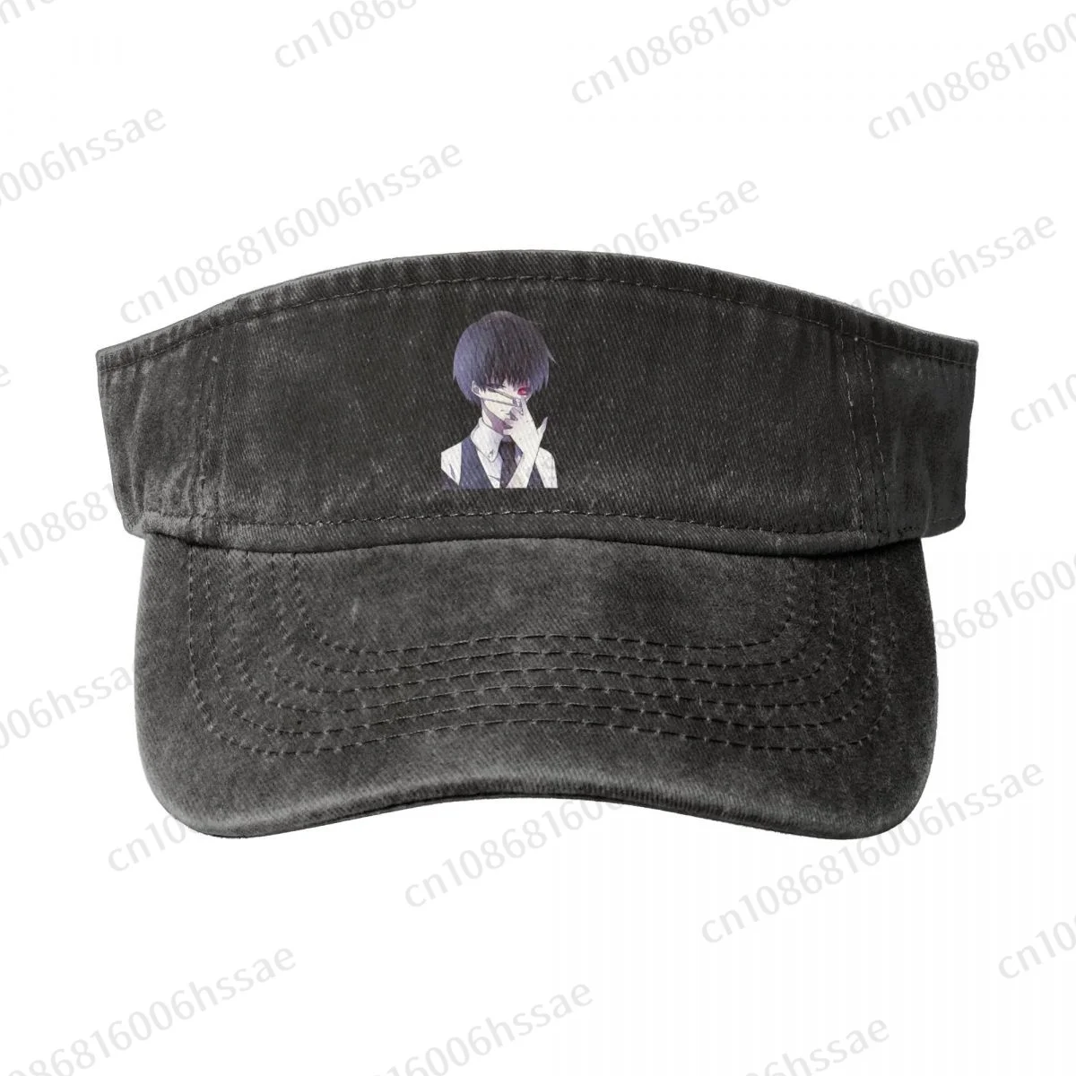 Anime Ken Kaneki Tokyo Ghoul Fashion Cotton Baseball Cap Summer Breathable Men Women Adjustable Sun Hat