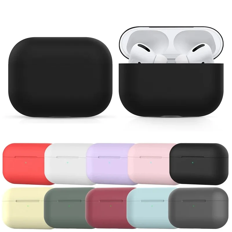 Wireless Bluetooth Earphone Case For Apple Airpods Pro Silicone Cover for air pods pro 1st gen Funda Accessories skin sticker