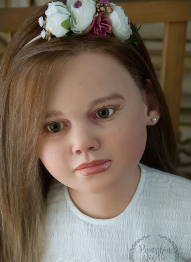 SINO-BB Exclusive LimitedSupply 42 Zoll 4 kg Reborn Baby Gabriella Handgewurzeltes Haar bemalt Finishe Riesiges Mädchen mit Stoffkörper