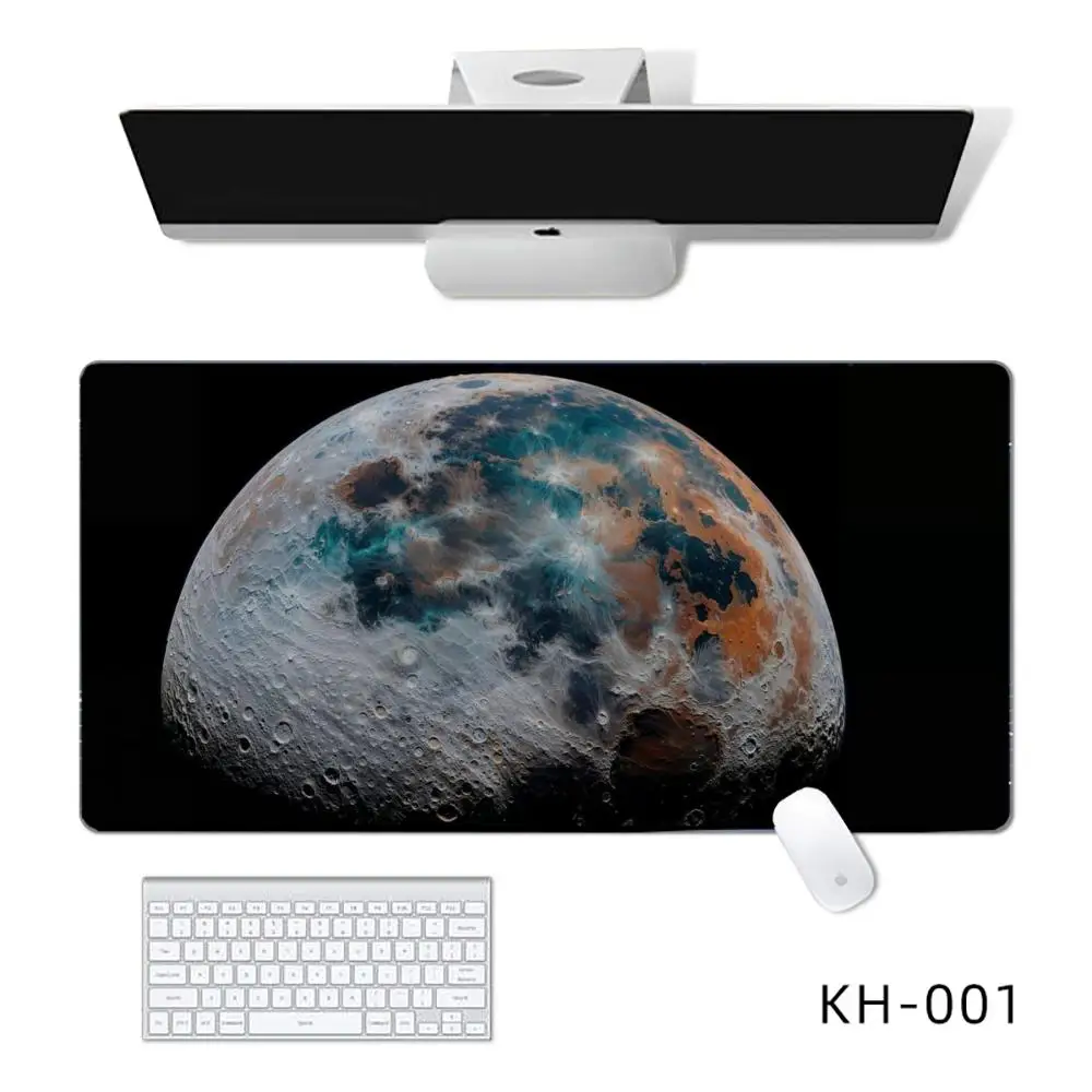 The most beautiful earth Mouse Pad Mouse Pads For Desk, Gaming Mouse Pad,  with Stitched Edges and Non-Slip Rubber Base
