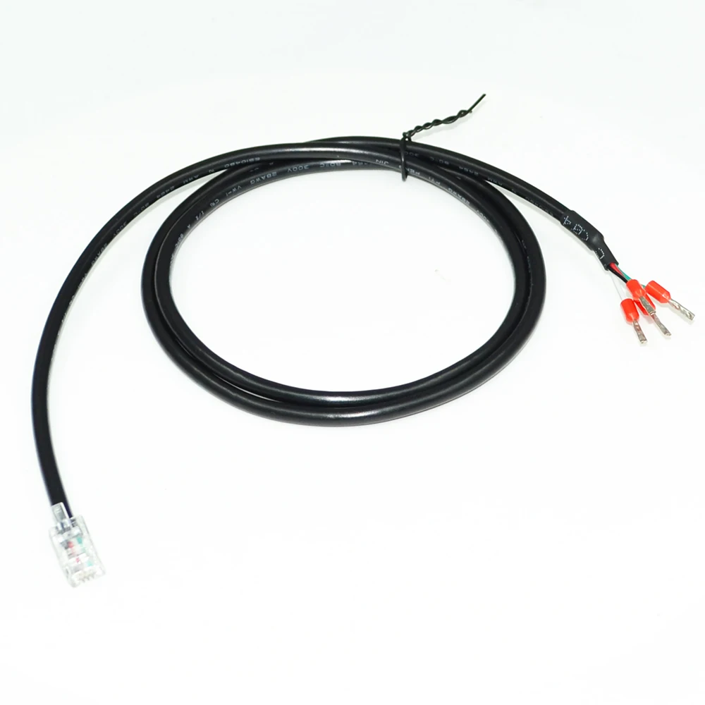 RJ11 6P4C TO 4PIN / RJ9 4P4C TO 4PIN SOLDERLESS CONNECTOR WIRE END SHIELDED CABLE