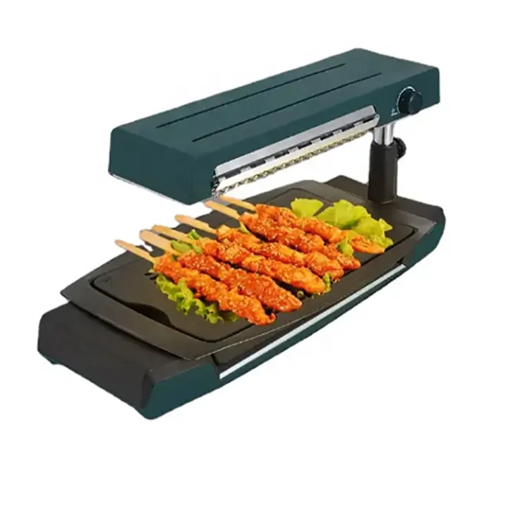 3 in 1 Multifunction indoor smokeless bbg electric grill electric barbecue grill for