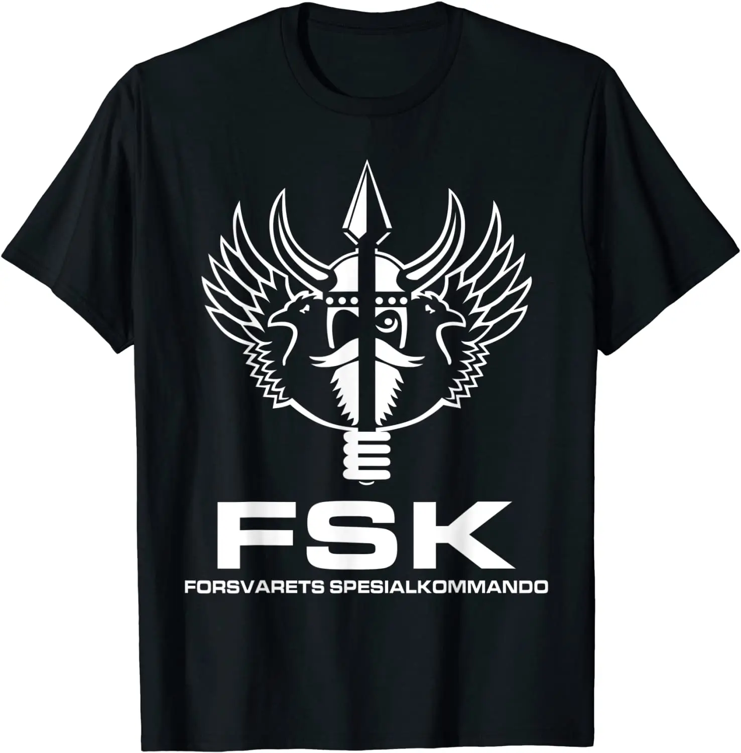 

Norwegian Norway FSK Special Forces T-Shirt 100% Cotton O-Neck Summer Short Sleeve Casual Mens T-shirt Size S-3XL