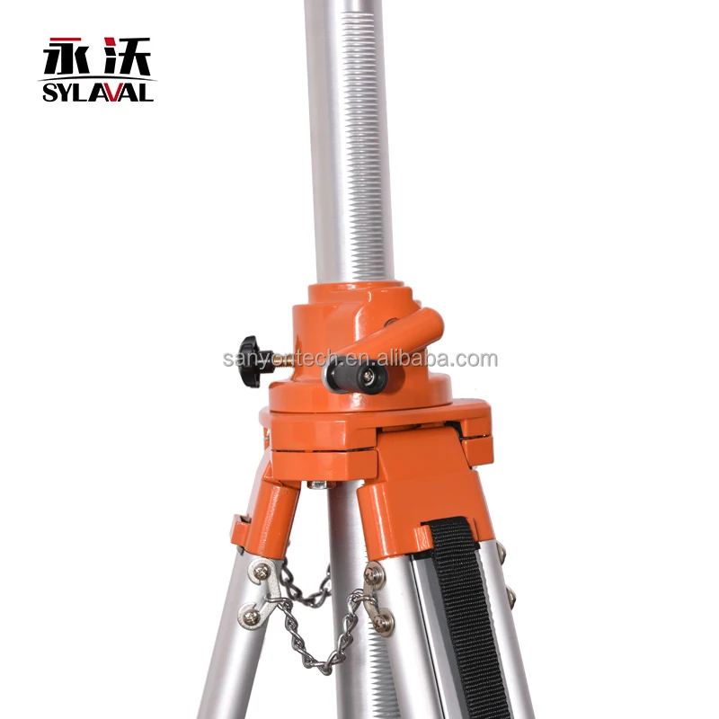 

4 Meters Height Aluminium Elevating Heavy Tripod with Stable Tubes for Total Station and Roatry