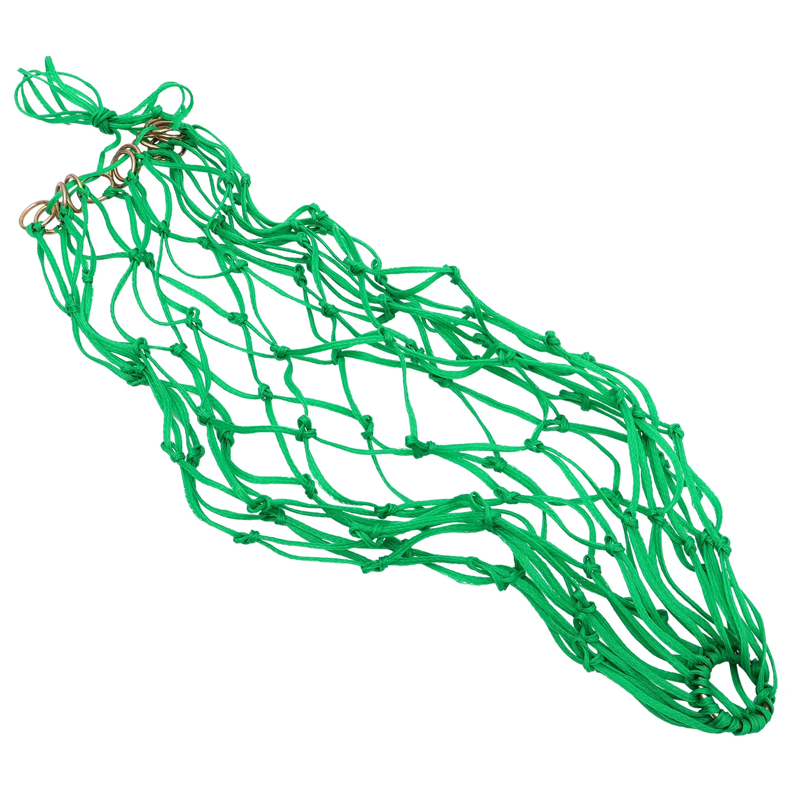 

1Pcs Horse Hay Mesh Bag Sturdy Hanging Slow Feeding Sack Straw Pouch Farm Stable Use Horse Feeding Net Bag