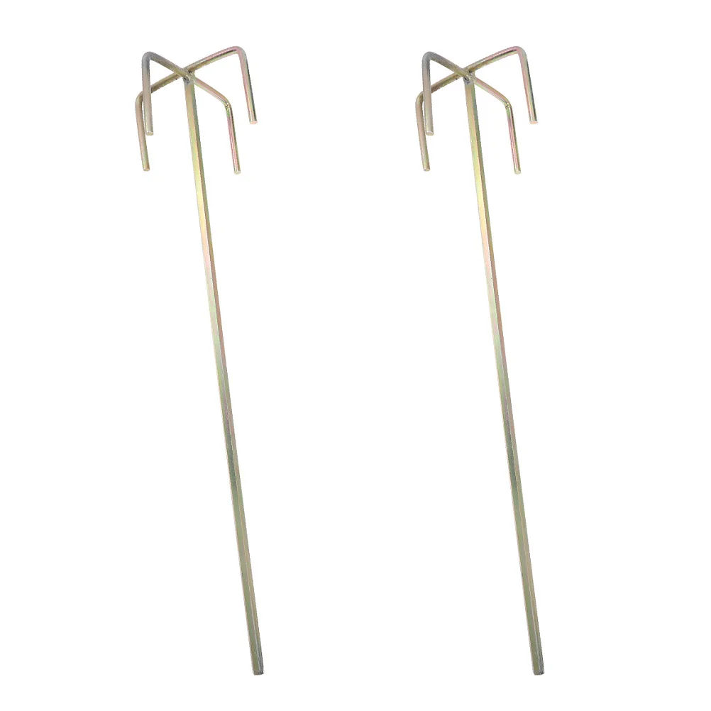 

2Pcs Professional Mud Mixing Rod Multi-Function Steel Cement Mixer Durable Sturdy Wear-Resistant for Concrete Paint Putty