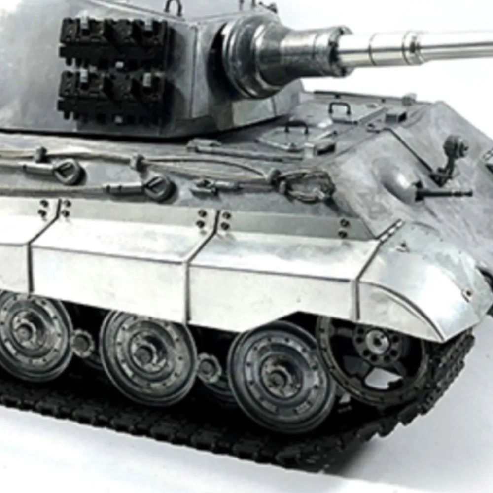 

Mato Metal 1/16 German King Tiger Инфракрасная версия KIT RC Tank 12828, имитация автомобиля с дистанционным управлением, игрушечная модель TH16972