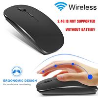 New Bluetooth Wireless Mouse 2.4GHz USB Adapter Dual Mode For Laptop Computer Home Office Desktop Ergonomic Mi F5A8