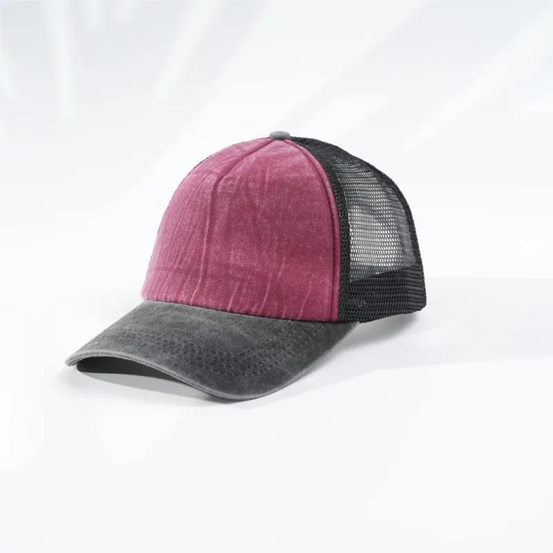 Ladies and gentlemen unisex hats net solid color fashionable versatile breathable sunshade date