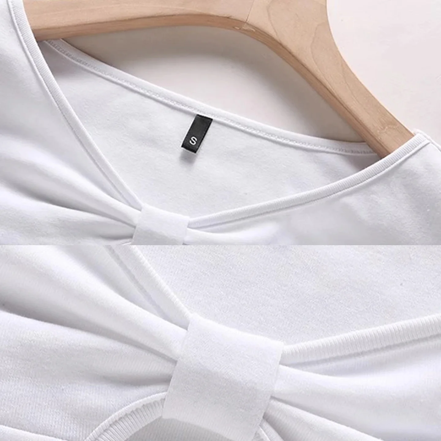 

Корейская футболка из чистого хлопка ort Sve, женская свободная посадка, удобный дышащий повседневный топ для женщин больших размеров