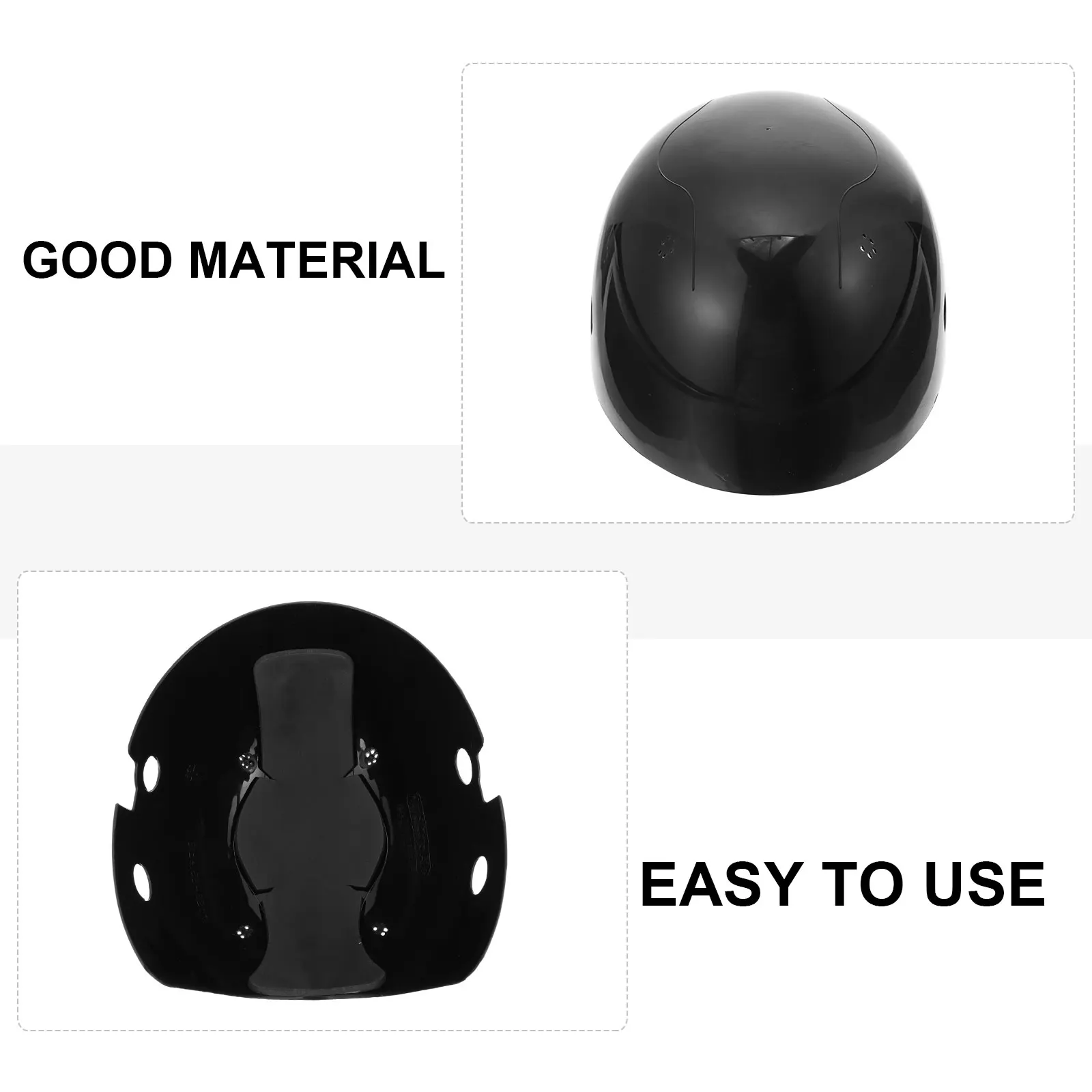 

Anti-collision Safety Shell Hard Hat Outdoor Sports Head Protector Breathable Cap Hats Polyethylene Abs Material