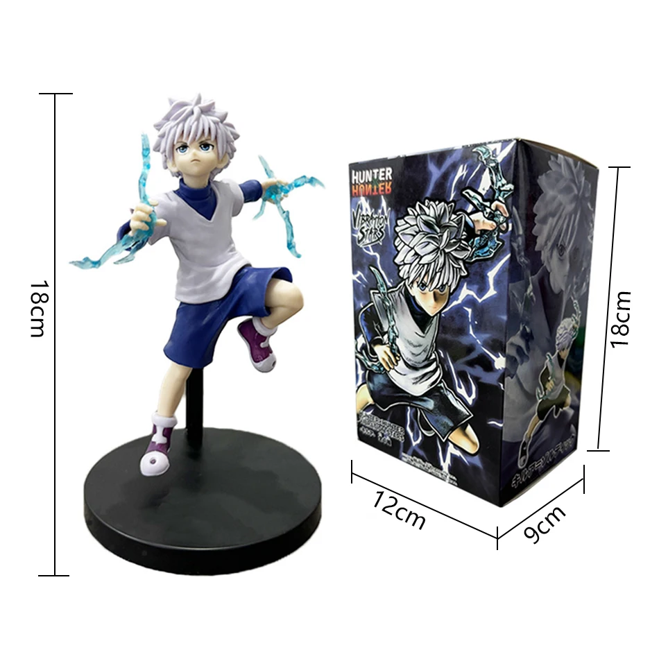 15-23cm Hunter x Hunter Chrollo Lucilfer Anime Figure Hisoka  Action Figure Killua Zoldyck Kurapika Figure Collectible Model Toy