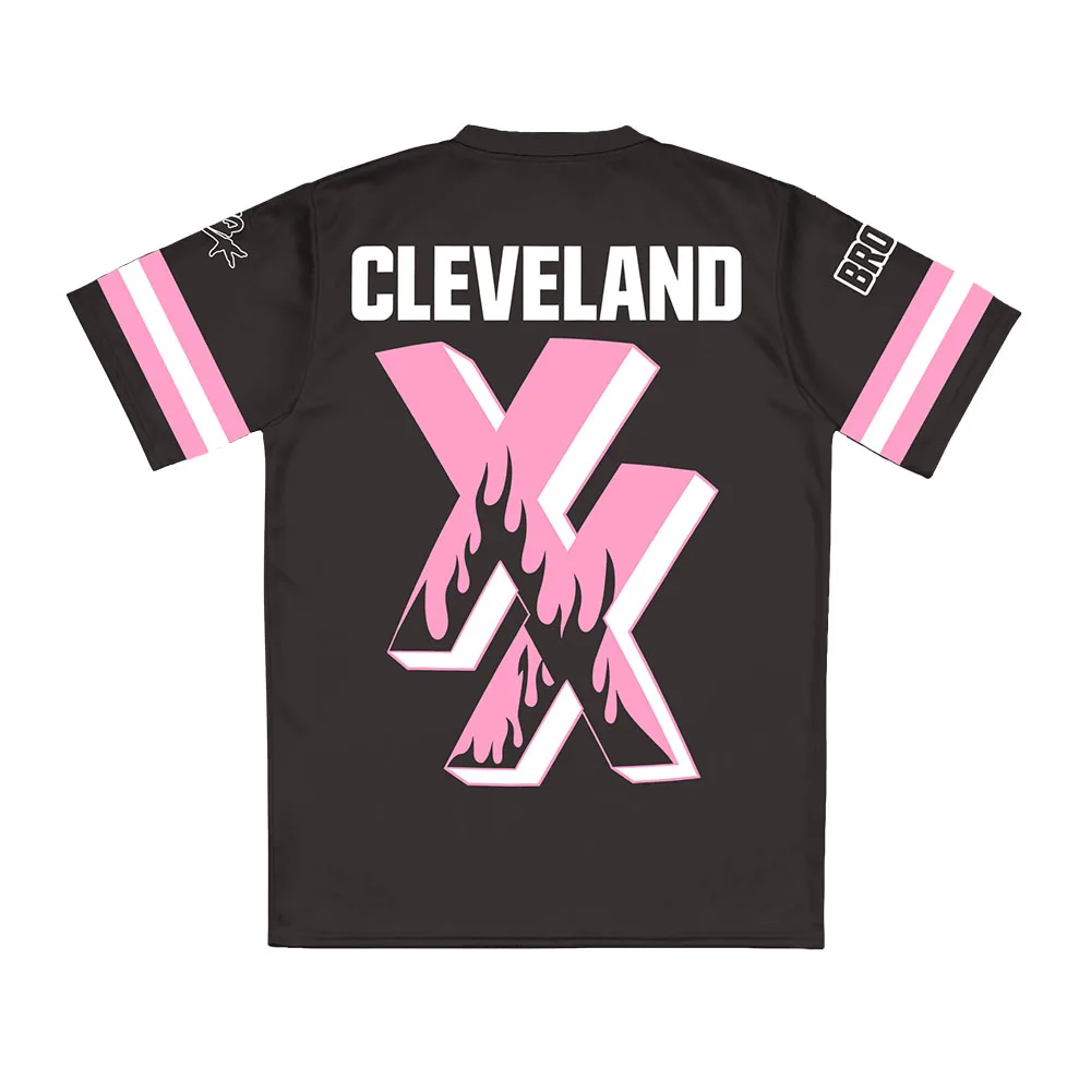 Men Women Football Tee Machine Gun Kelly Mgk Jersey Summer Short Sleeve Unisex Streetwear Loose Casual Design Graphic Merch Top