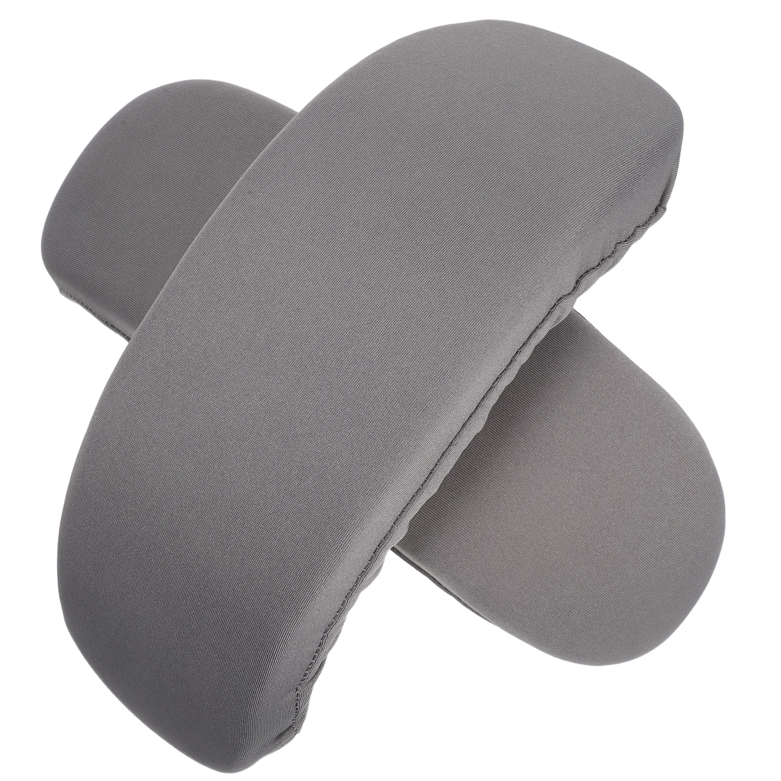 

2Pcs Armrest Cushion Chair High-Density Foam Office Gaming Chair Arm Rest Pads Ergonomic Armrest Covers Elbow Brace Grey