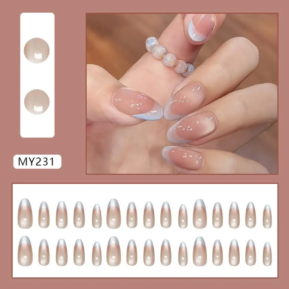 Yeux de chat d'ambiance rose marron doux et Simple, à la mode et polyvalents, clous de Style ins européen et américain portant des ongles