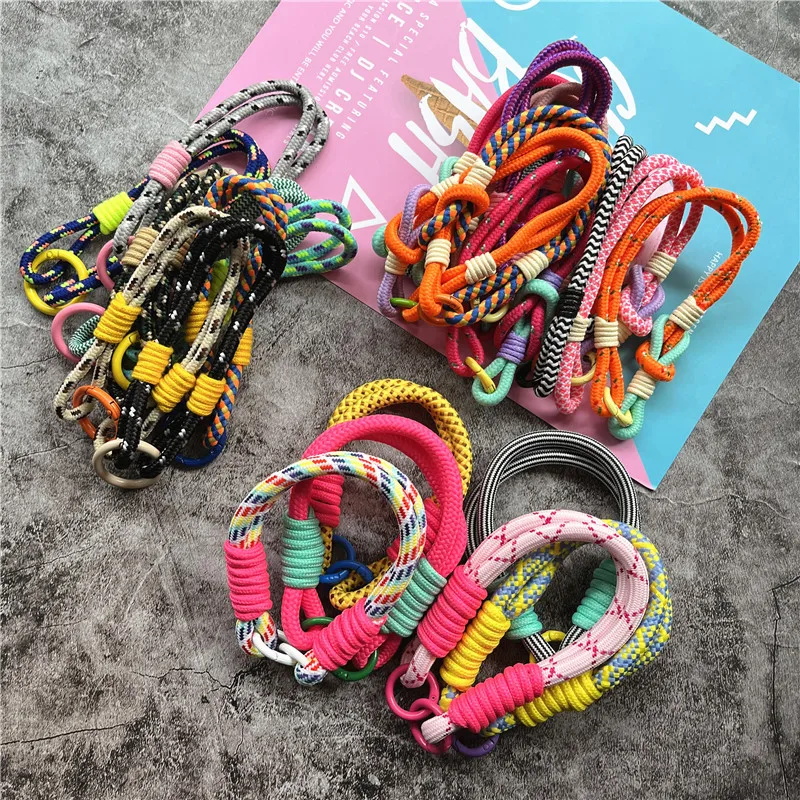 Keychain Cotton Thread Lanyard Color Key Chain