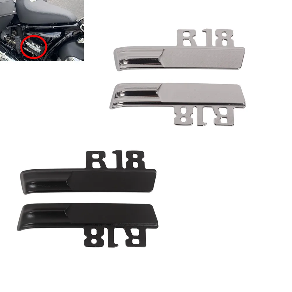 for BMW R18 Classic 2021 Motorcycle Side Cover With R18 logo Aluminum Ornamental Plate