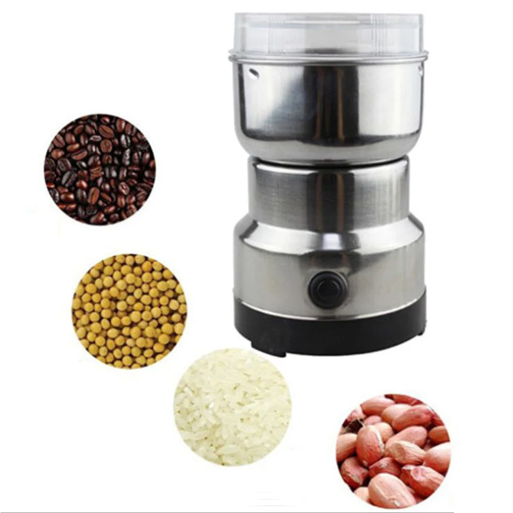 

150W Electric Powder Grinding Machine for Coffee Beans Nuts Grains Spice with AU (Equipped with AU Converter)