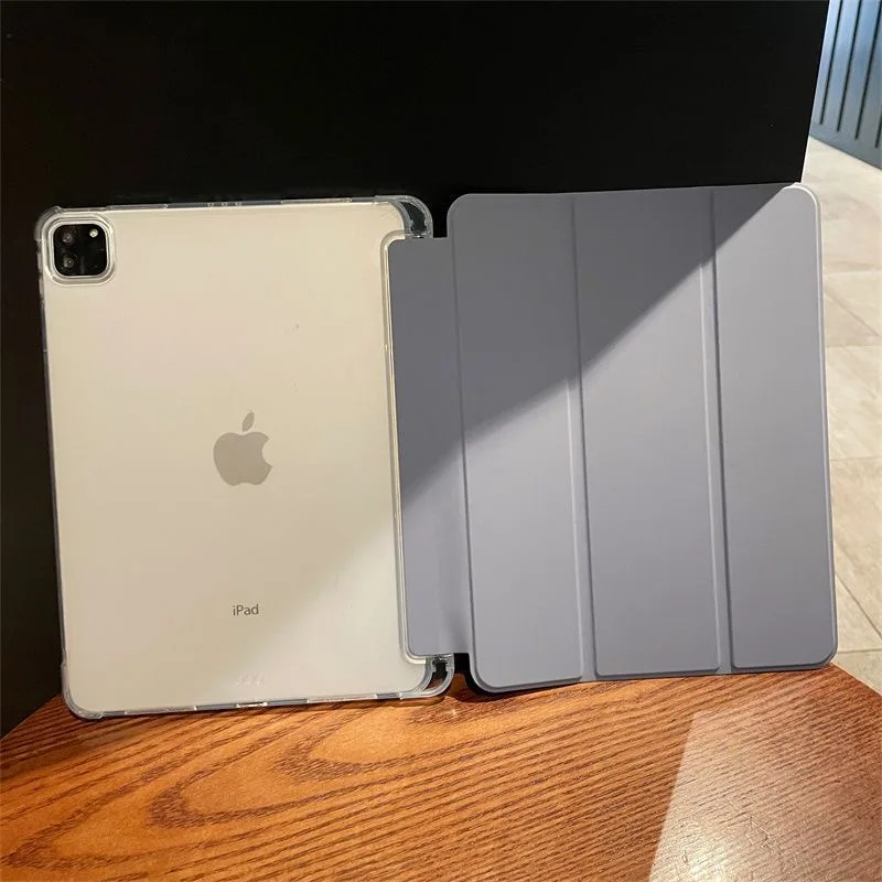 Чехол для iPad 10-го поколения 10,9 mini 7 6 8,3 Прозрачная мягкая задняя часть Funda Capa Apple iPad Air 6 11-го 5 4 Gen 7 8 9 10,2 10,5 11 дюймов