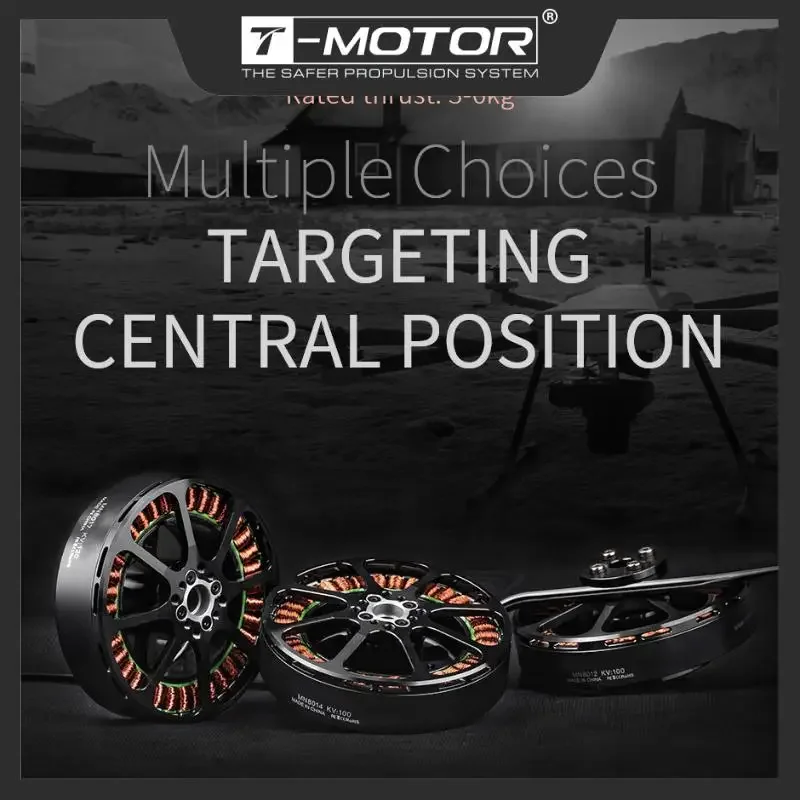 

T-MOTOR MN8012 KV100 Brushless Motor Antigravity Multirotor VTOL UAV Motor with 11.8kg Max Thrust Ultra light Drone DIY Parts