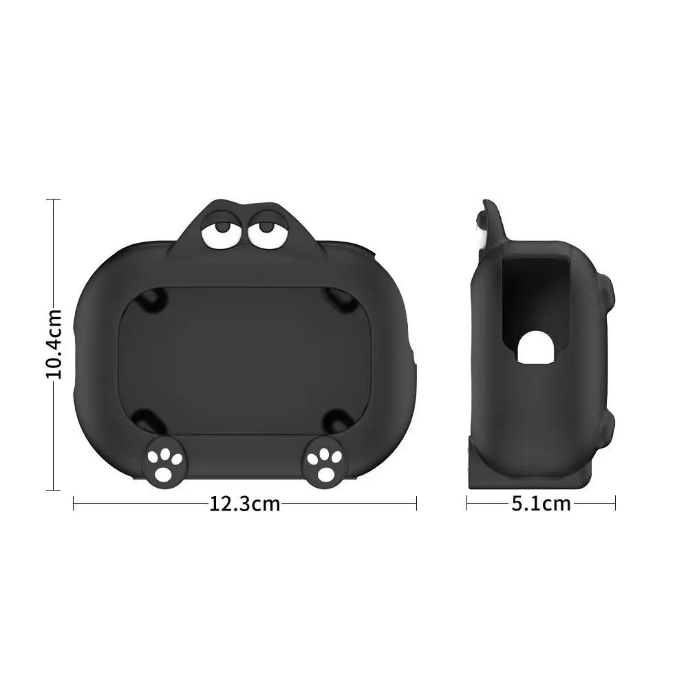 Capa de alto-falante de silicone dos desenhos animados manga protetora à prova de poeira à prova de choque capa para anker soundcore select 4 go