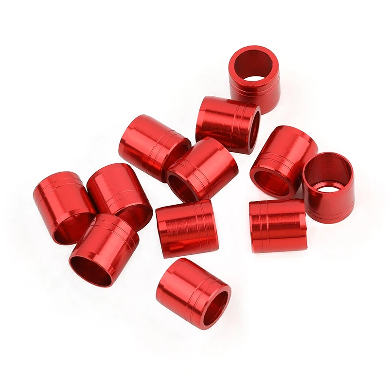 50pcs Stainless Steel Explosion-proof Ring Arrow Collar For ID 6.2mm OD 7.1mm/7.4mm/7.6mm Arrow Shaft Protector Proof Collars