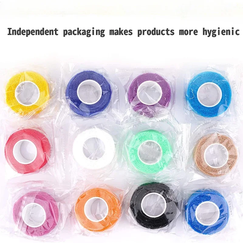 

1 Roll Self-adhesive Bandages for Wound Bandaging Dressing Bandages Elestic Nonwovens Tie Tape First Aid Gauze Bandage