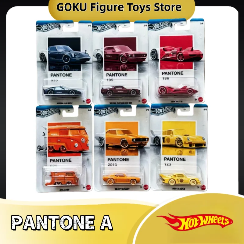 2026年新作 ホットウィール 1/64 シルバーシリーズ パントーン アーツィセット ポルシェ カマロ コンビ マスタング ニッサン 合金ダイキャスト車両モデルカー