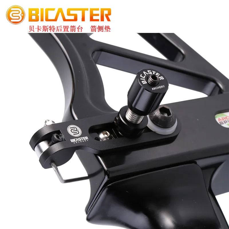 BICASTER Archery Recurve Bow Cushion Plunger Screw-In Arrow Rest Pressure Button Side Pad Stainless Steel Hunting Accessories