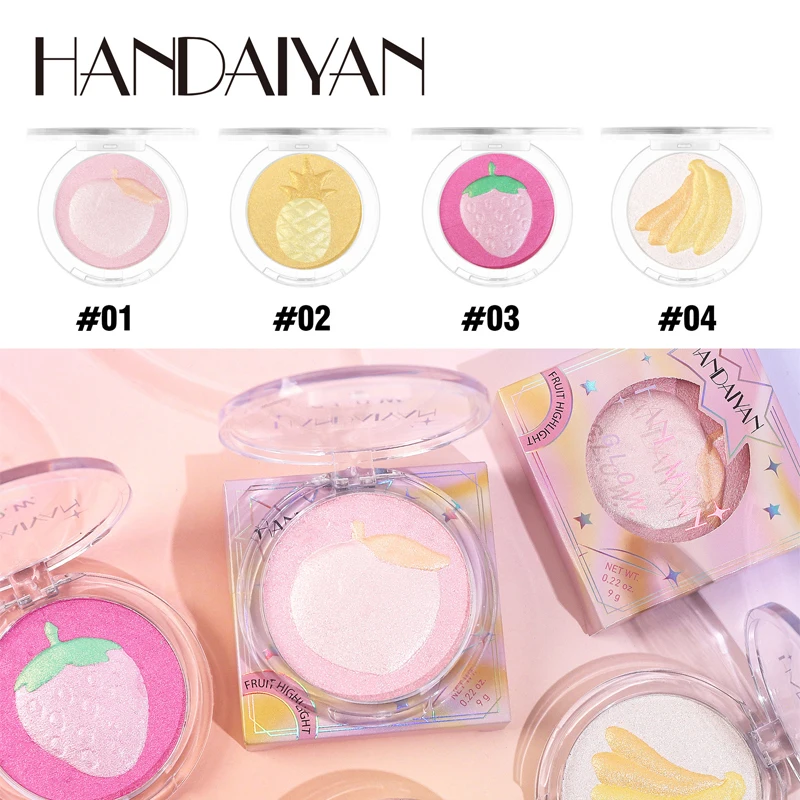 HANDAIYAN-Baguette bronzante scintillante pour femmes, produit cosmétique, maquillage