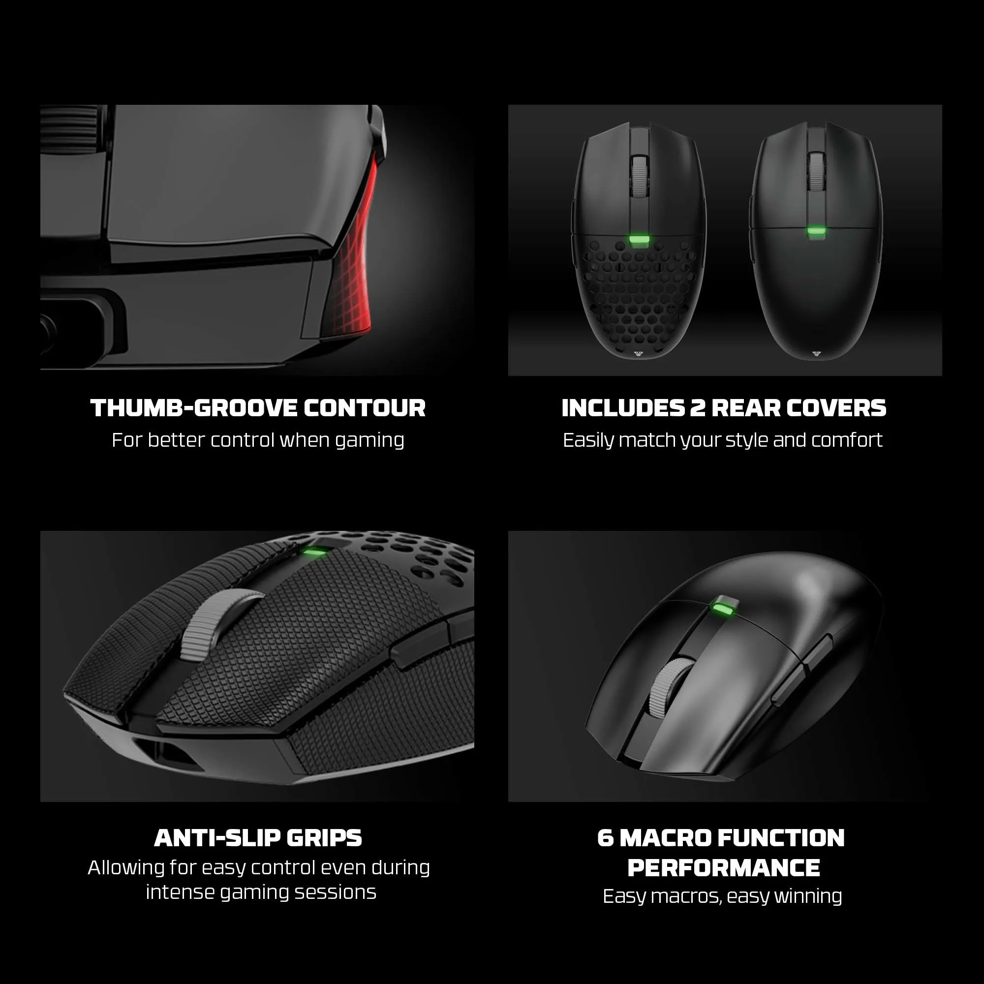 FANTECH Aria E XD7E Wireless Gaming Mouse PAW3311 1000Hz 70Hr Use Time 12000DPI Dual Mode  Ergonomic Wireless Mouse Mice