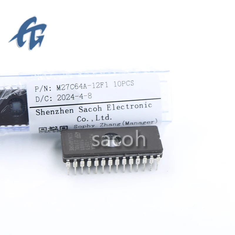 

(SACOH Electronic Components)M27C64A-12F1 1Pcs 100% Brand New Original In Stock