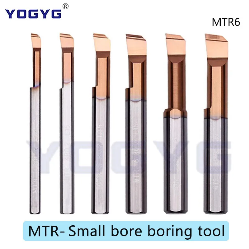 MTR 6 R0.2 L15 L10L25 L30 L40 L50  Full range Small diameter borin tool integral carbide internal boring tools CNC Super seismic