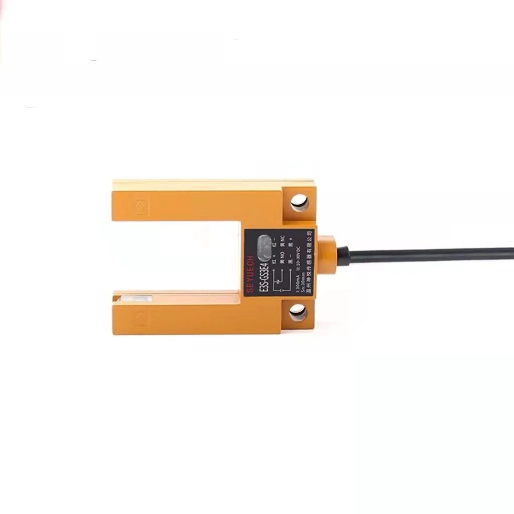 U-slot photoelectric switch elevator leveling sensor E3S-GS3E4 sensor DC three-wire NPN normally open 24v