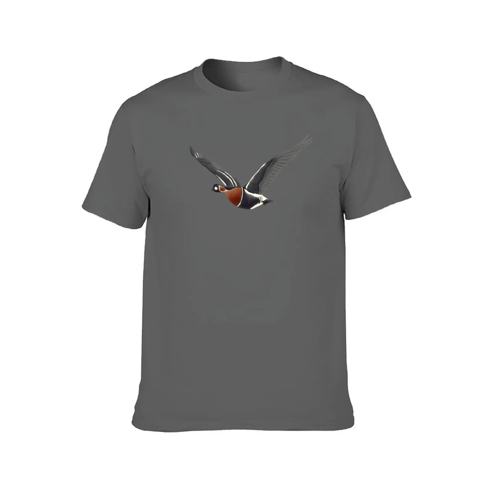 Red-breasted Goose in flight T-Shirt cute clothes new edition shirts men