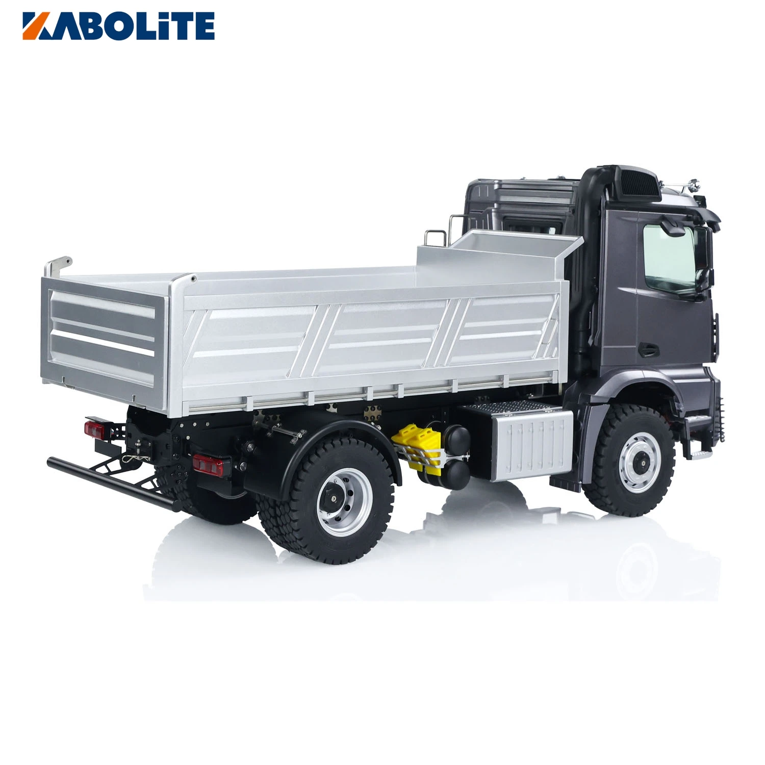 1/14 Kabolite 4x4 Remote Control Tipper Car RTR 5701 RC Dump Truck Sound Light System Lead Screw Gifts Toys Model TH24348