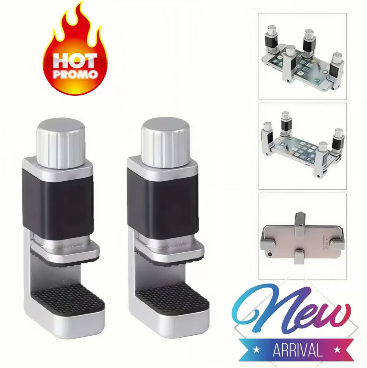 Adjustable Mobile Phone Repair Clamp, Suitable for Smartphone, Tablet, Laptop and iPad Screen Fixing Tools, Screen Repair Tools