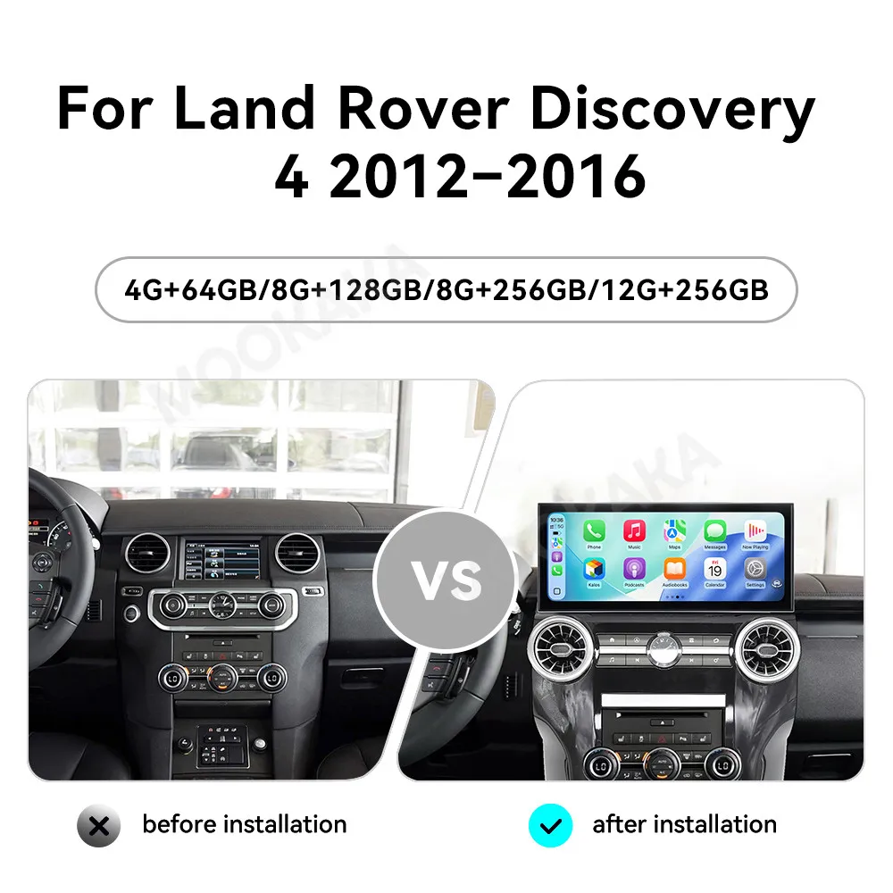 Android 15 Radio For Land Rover Discovery 4 2012~2016 With Frame 15.8 Multimedia Player Navigation Car Stereo Receiver Head Unit