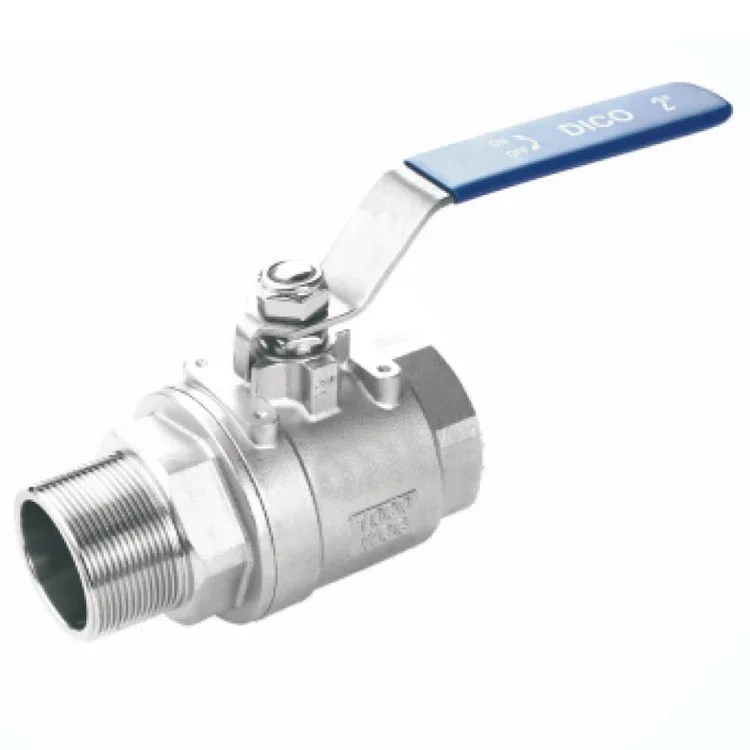 Stainless Steel NPT BSP 2 PCS Male Female Ball Valve