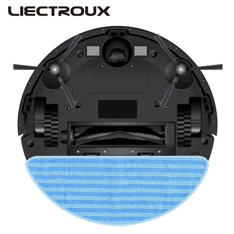 LIECTROUX-Laser Navegação Automática Aspirador De Pó, Casa Inteligente, Robô Varrendo, App, Controle Elétrico, Máquina De Limpeza Do Tanque De Água