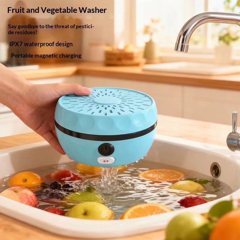 Home Appliance Fruit And Vegetable Washing Machine Pesticide Residue Removal Best-Selling Organic Disinfection Sterilizer for Ki