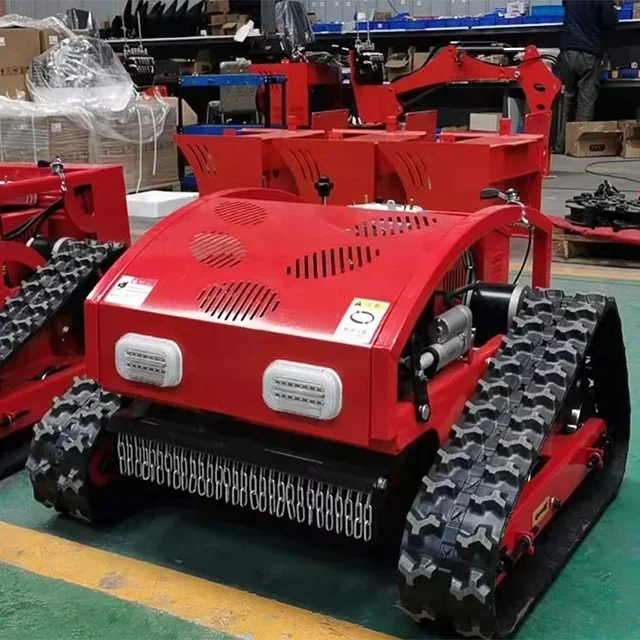 Quality goods Lawn Mower All Terrain Remote Control Robot Weed Mowing Machine At Good Price