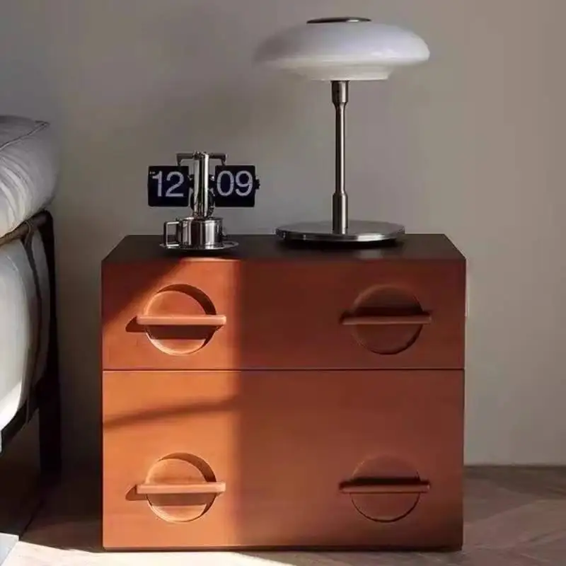 

Luxury Nordic Nightstands Bedroom Classic Wood Small Design Bedsides Table Modern Cheap Mesas De Noche Dormitorio Home Furniture
