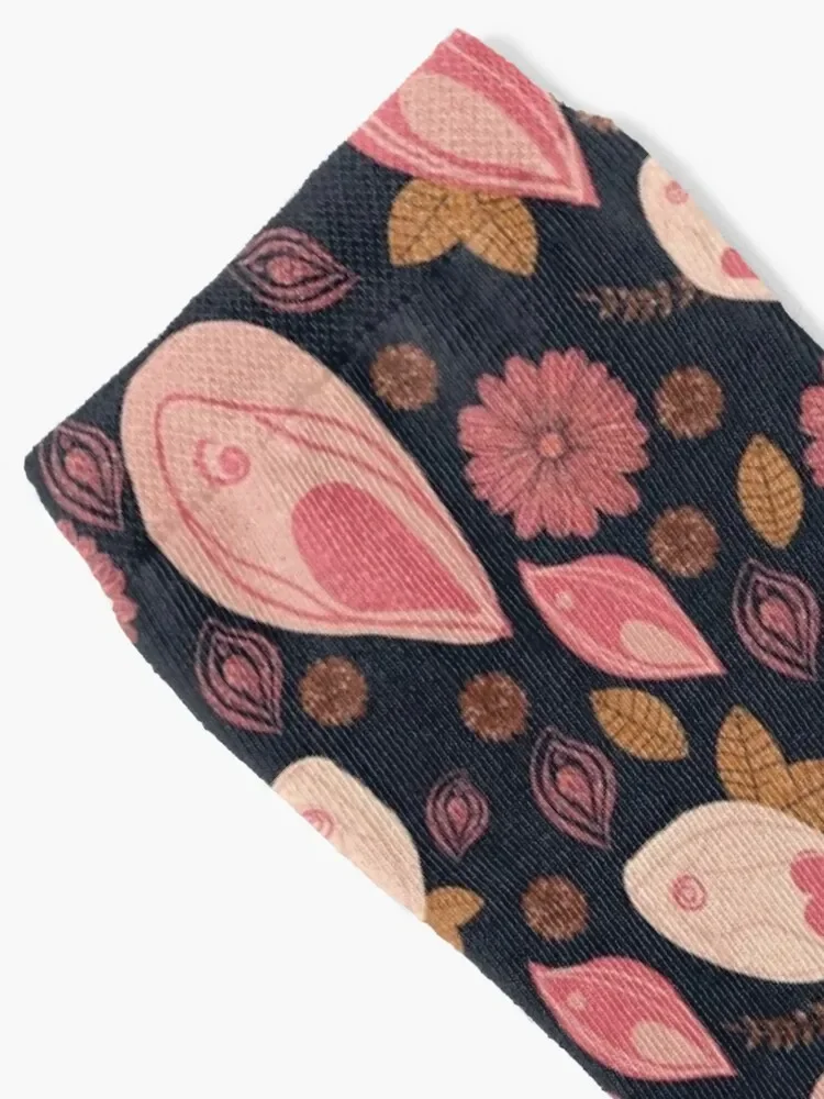 vulva flower pattern Socks FASHION Lots new in's Socks Women's Men's