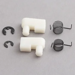 6Pcs/2stes Starter Chain Saw volano Starter Pawl con Clip a molla adatta per Zenoah Chain saw Parts 4500/5200/5800/43CC/45CC
