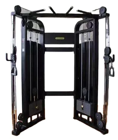 

Adjustable Dual Pulley System Fitness Cage Multi Functional Smith Machine Integrated Multi Station Cable Crossover