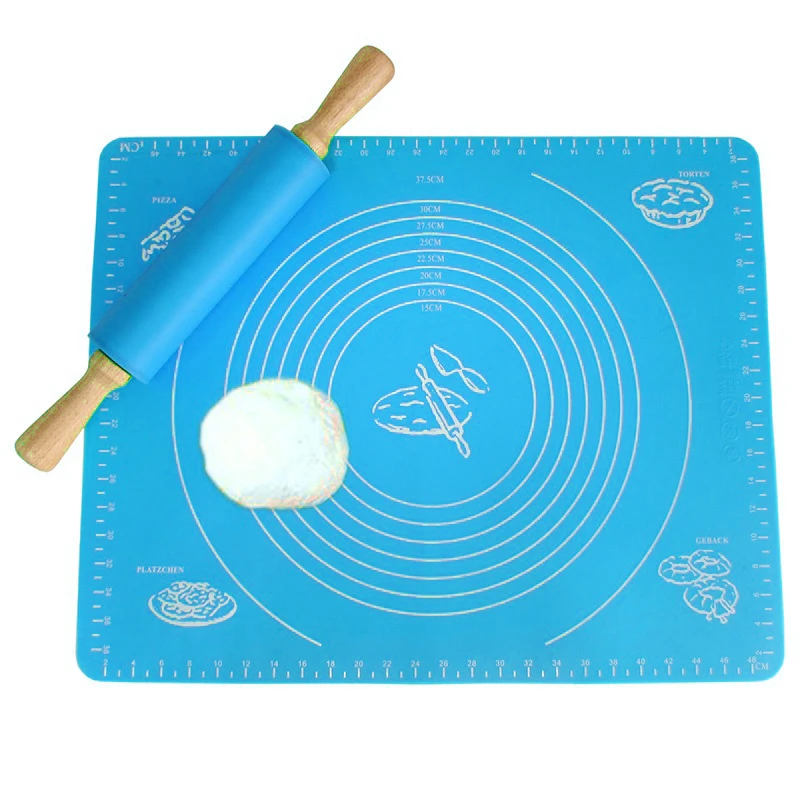 

Silicone Non-Stick Mat Kitchen Tools Kichens Items Baking Cake Board Accessories